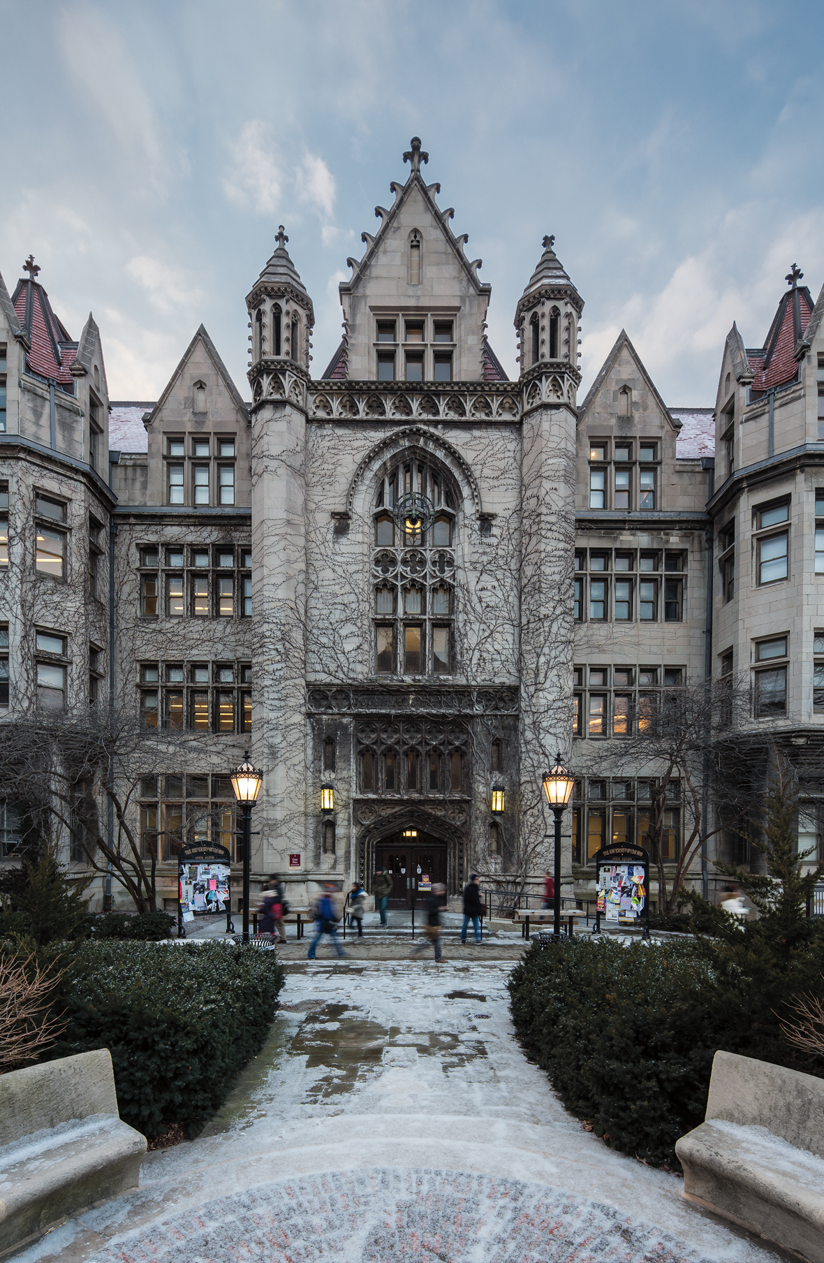 The exterior of Cobb Hall.