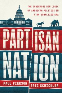 red white and blue typographic book cover