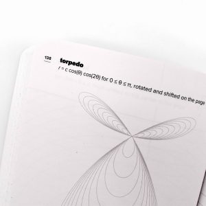 image of a notebook page featuring a torpedo spiral